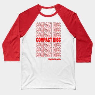 Compact Disc Digital Audio CD Thank You Baseball T-Shirt